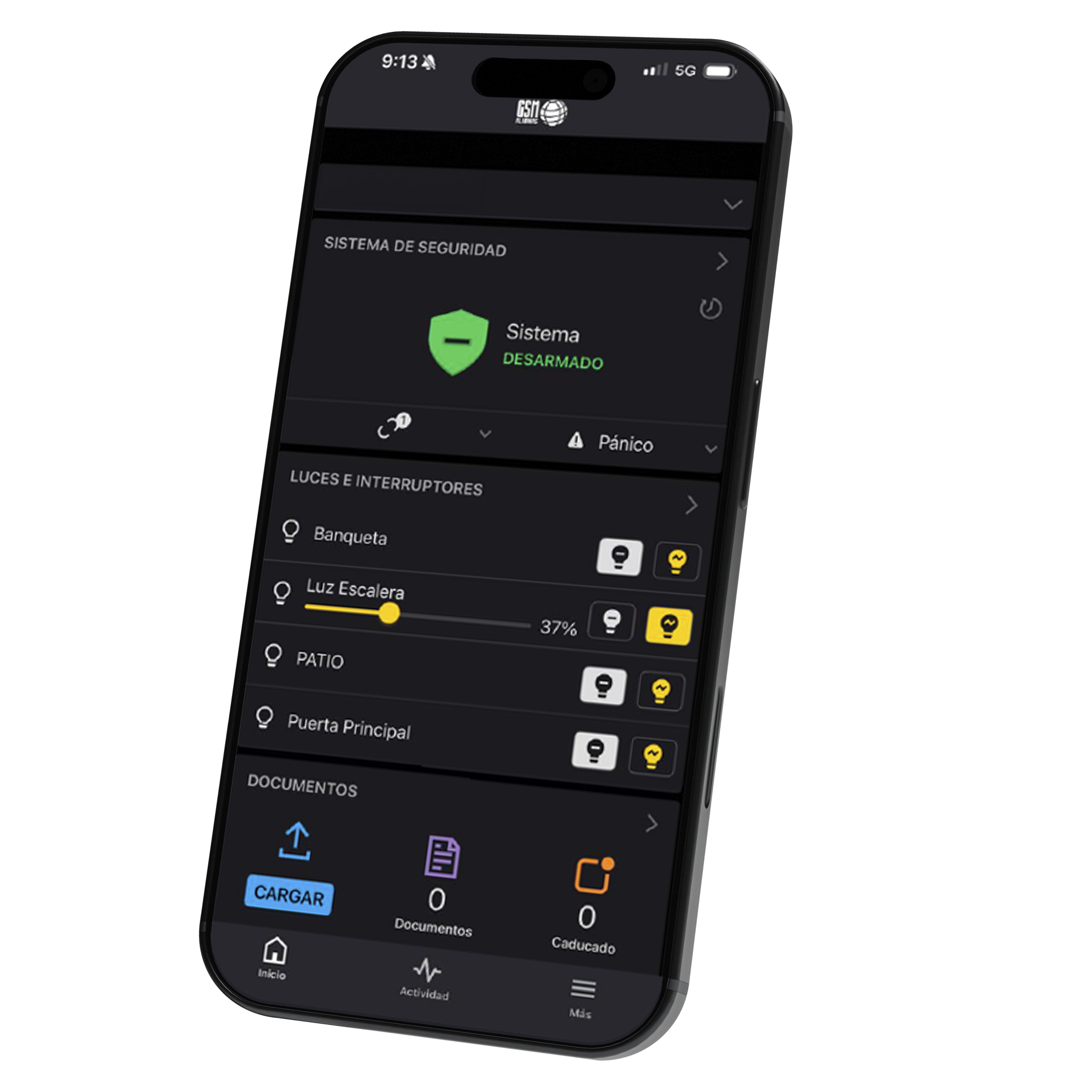 App GSM Alarmas